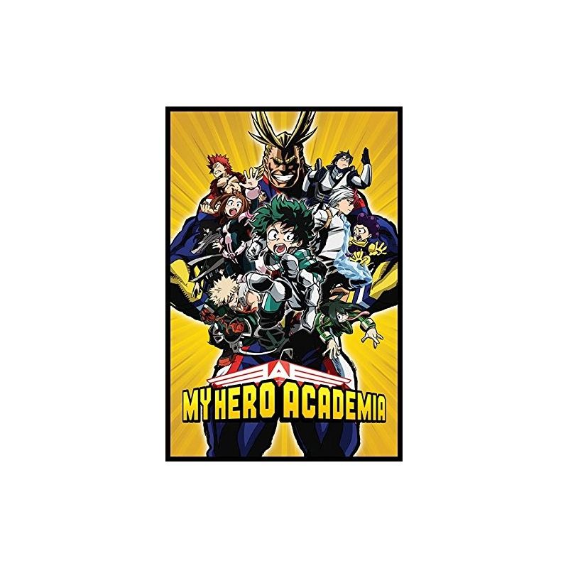 My Hero Academia Radial Character Burst Maxi Poster, Paper, Multi-Colour, 91.5 x 61 x 0.03 cm