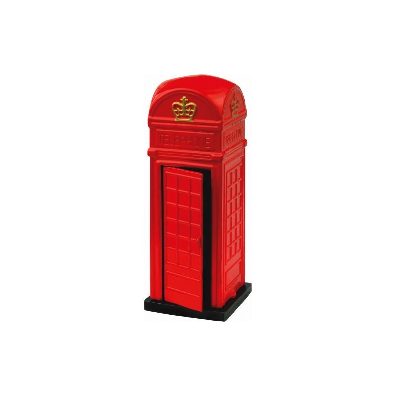 RED TELEPHONE BOX DIE-CAST NOVELTY PENCIL SHARPENER