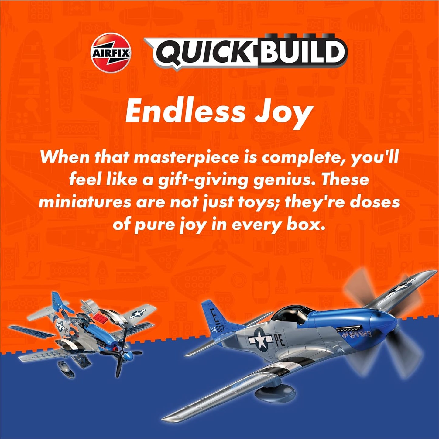 Airfix QUICKBUILD F-35B Lightning II Model Building Kit - Fighter Jet Plane Set