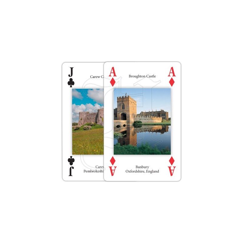 The Famous Castles Playing Cards