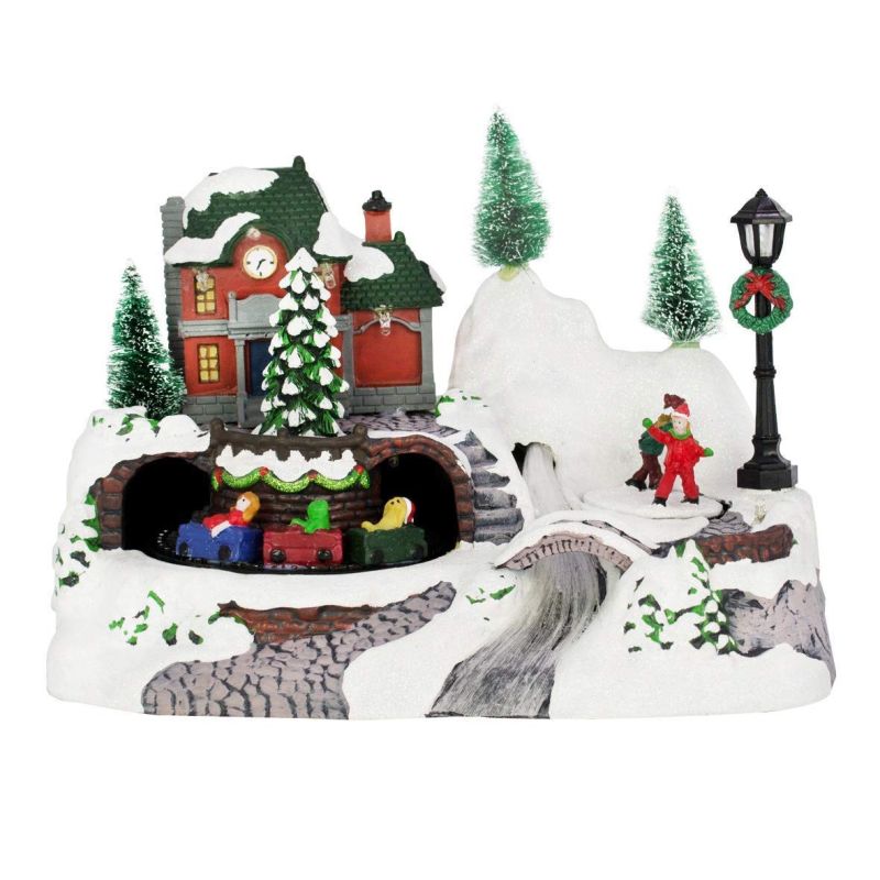 The Christmas Workshop Animated Train Ornament