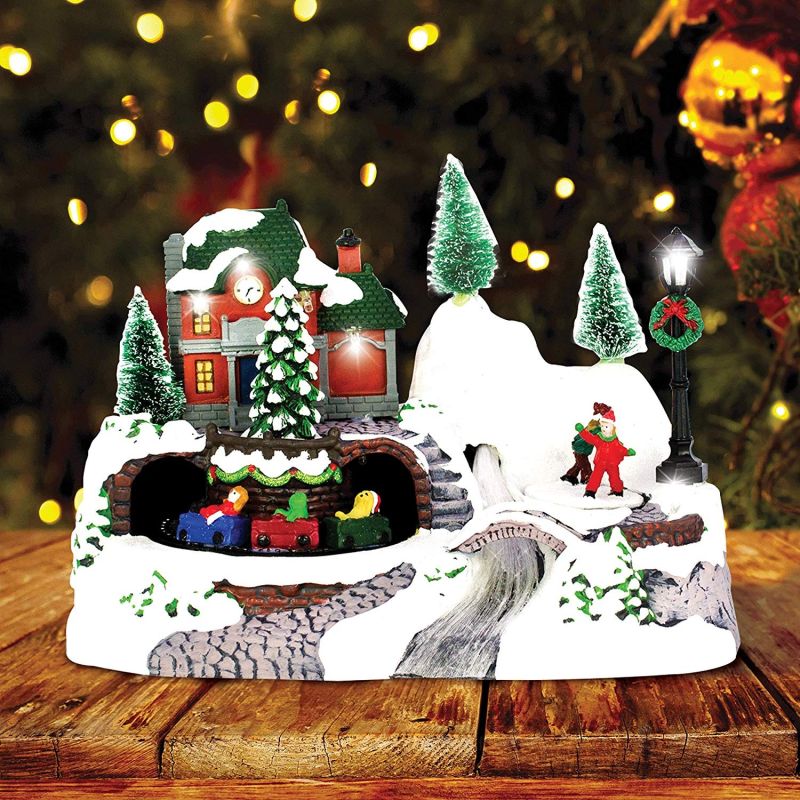 The Christmas Workshop Animated Train Ornament
