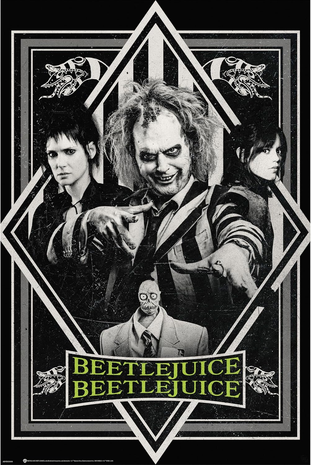 GB eye Beetlejuice Beetlejuice 61 x 91.5cm / 24.2 x 35.8 inches Maxi Poster