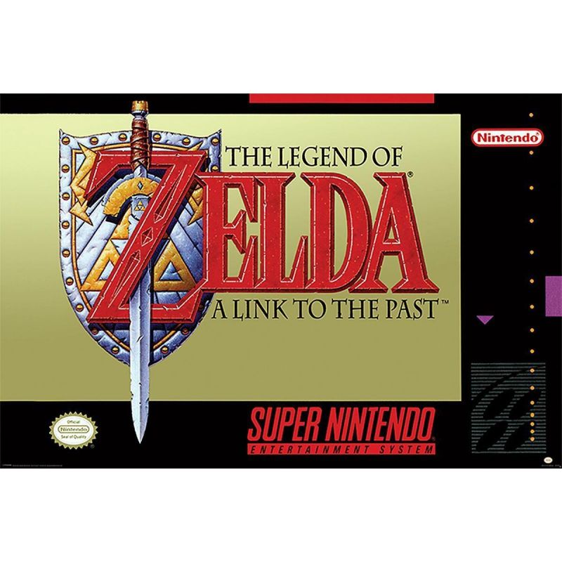 The Legend of Zelda Poster A Link To The Past 91.5 x 61 cm