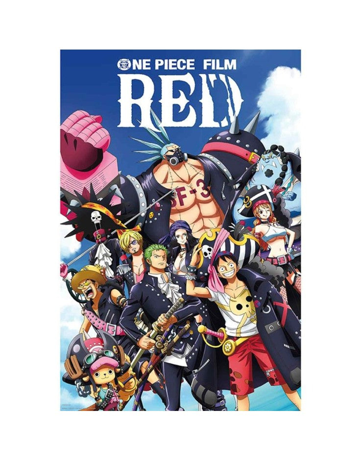 GB eye GBYDCO193 One Piece Red Full Crew 61 x 91.5cm Maxi Poster