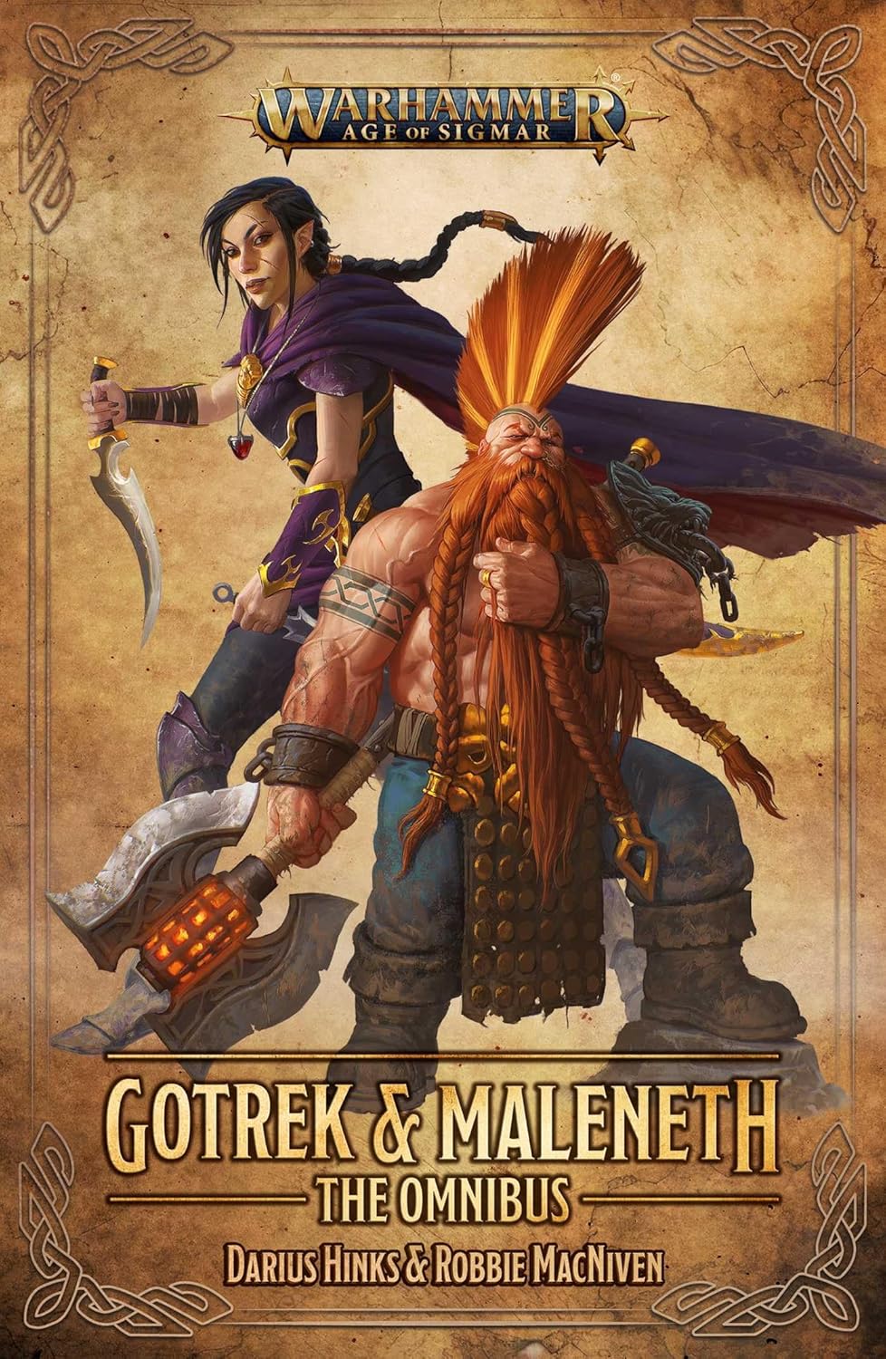 product image Gotrek and Maleneth: The Omnibus (Warhammer: Age of Sigmar) [Paperback] Hinks, Darius