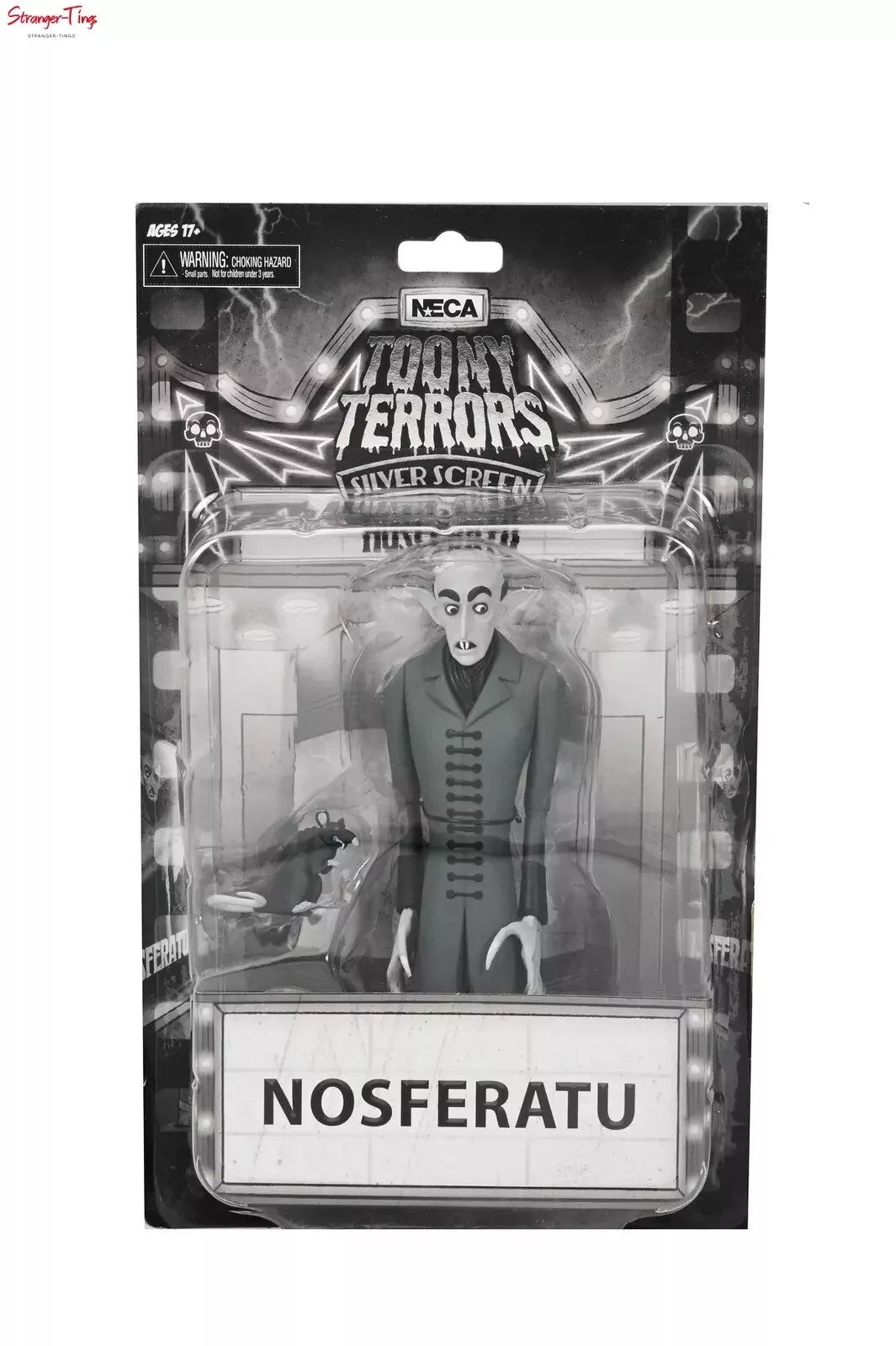 NECA NOSFERATU COUNT ORLOK SILVER SCREEN EDITION TOONY TERRORS 6 INCH FIGURE