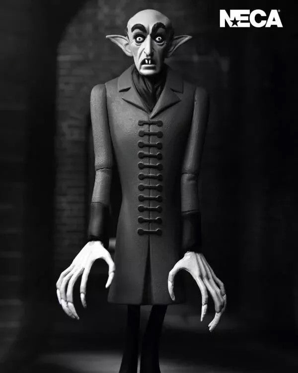 NECA NOSFERATU COUNT ORLOK SILVER SCREEN EDITION TOONY TERRORS 6 INCH FIGURE