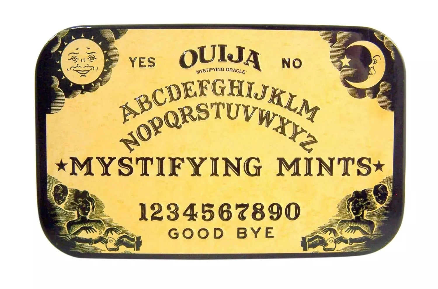 Candy Tin Ouija Mystifying Mints 1.5 Oz