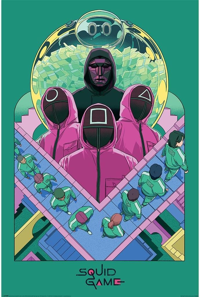 Pyramid International Squid Game 2 (Namon) Maxi Poster Print 60cm x 90cm, One Size