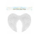 Adult White Angel Feather Wings (44cm x 34cm)